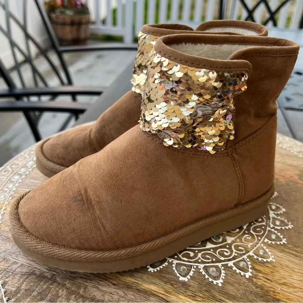 Girls‎ sequin boots